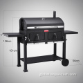China Outdoor Large Multifunction Trolley Smoker Charcoal BBQ Gril Factory